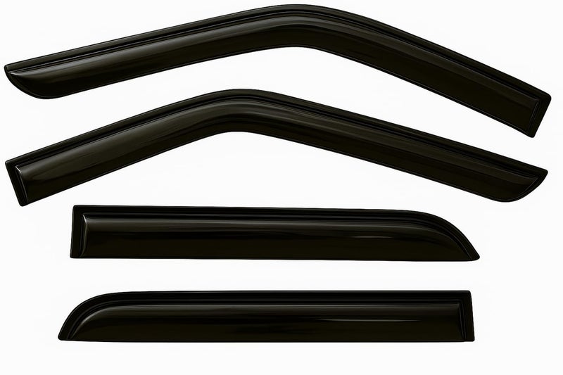 Optimal Co 2011-2019 Tape-On Rain Guards for Ford Explorer Extra Thick Side Window Deflector Visors Base XLT Limited Sport Platinum 2012 2013 2014 2015 2016 2017 2018 - Image 5